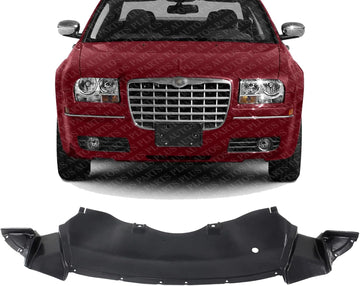 Front Engine Splash Shield Under Cover Direct Replacement Compatible with 2005-2008 Dodge Magnum / 2005-2010 Chrysler 300/2006-2010 Charger CH1228100 4806104AE