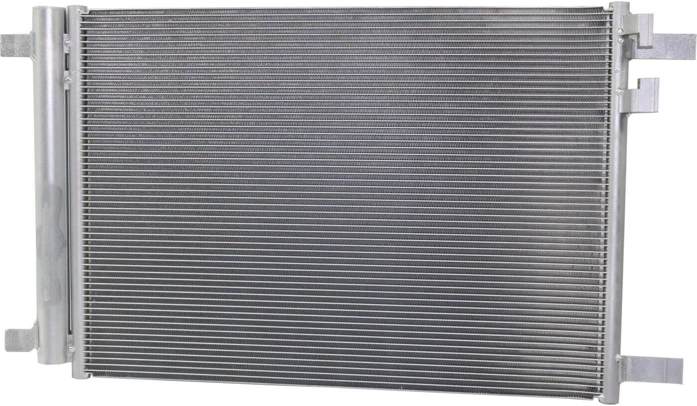 Front AC Condenser Aluminum Core Direct Replacement Compatible With 2015-2020 Audi A3 / S3 / 2016-2018 A3 Sportback E-Tron AU3030137 5Q0816411BF