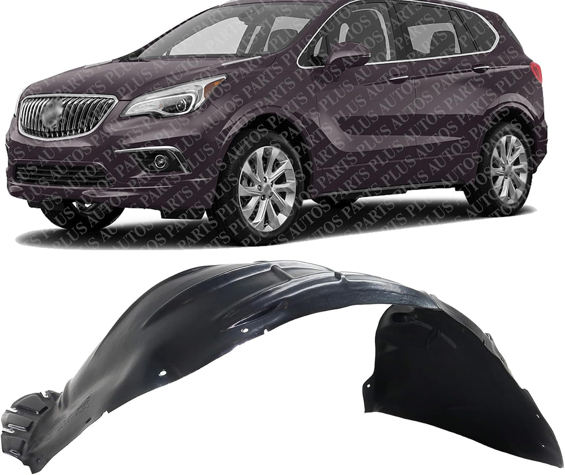 Front Fender Liner Left Driver Side Direct Replacement Compatible With 2016-2020 Buick Envision GM1248285 23317203