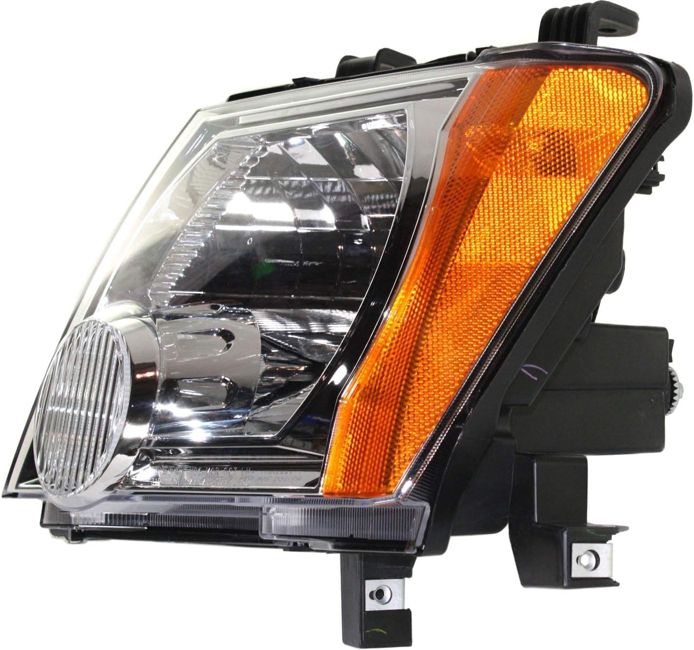 Set Of 2 Front Head Light Assembly Left Driver & Right Passenger Side Direct Replacement Compatible With 2005-2015 Nissan Xterra NI2502161 NI2503161 26060EA025 26010EA025