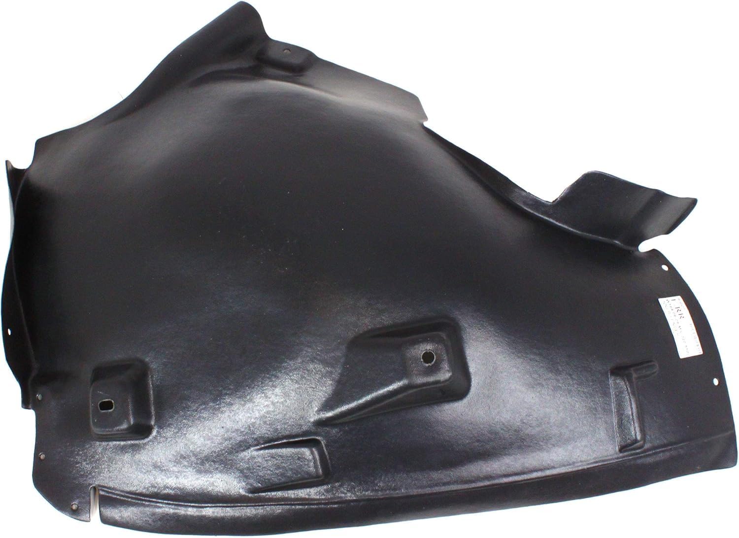 Front Fender Liner Rear Section Right Passenger Side Direct Replacement Compatible With 2006-2011 Mercedes Benz ML-Class MB1249126 1648841022