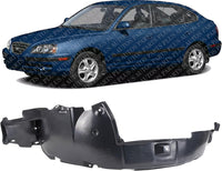 Front Fender Liner Left Driver Side Direct Replacement Compatible With 2004-2006 Hyundai Elantra HY1250108 868112D502