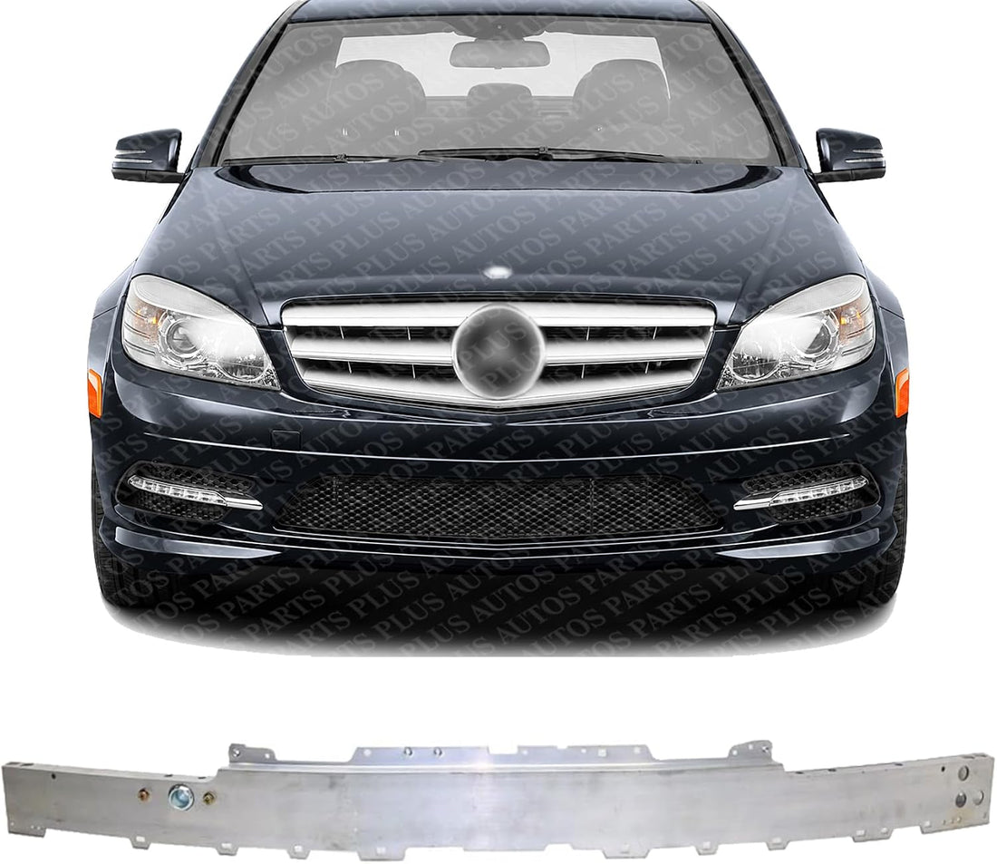 Front Bumper Reinforcement Aluminum Direct Replacement Compatible With 2015-2023 Mercedes Benz C-Class MB1006129 2056202034