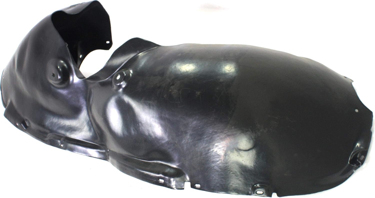 Front Fender Liner Left Driver Side Direct Replacement Compatible With 2004-2007 Volkswagen Touareg VW1250106 7L6809961F