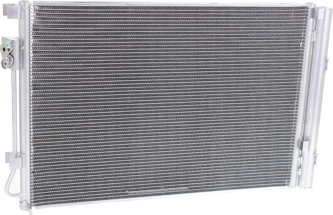 Front AC Condenser Aluminum Core Direct Replacement Compatible With 2012-2017 Hyundai Accent/Kia Rio/Veloster HY3030157 HY3030149 HY3030150 976061W000 976061W001 976061R0