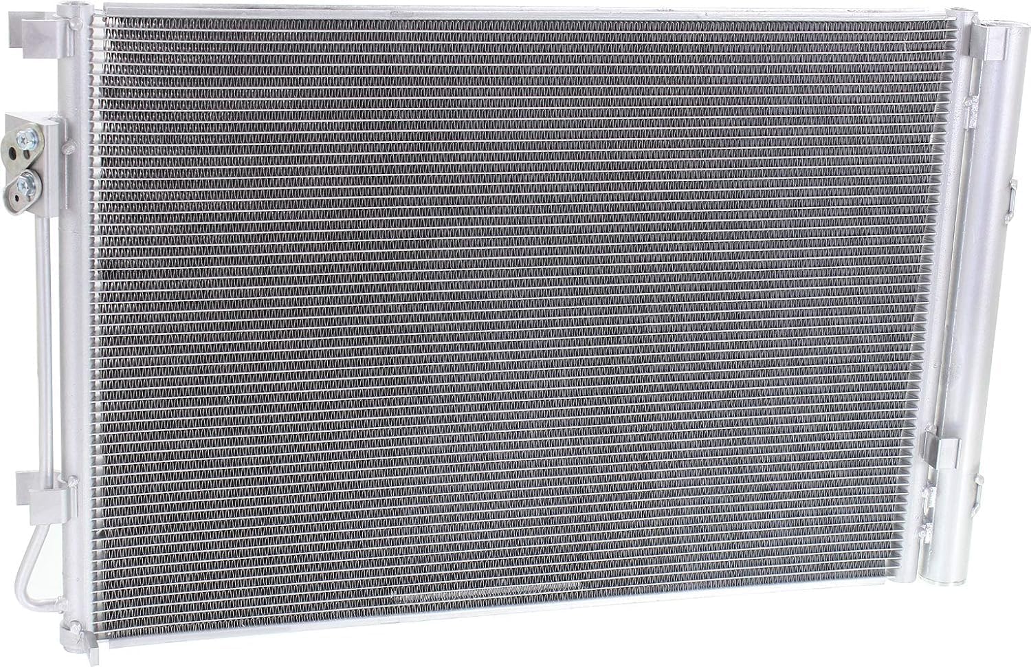 Front AC Condenser Aluminum Core Direct Replacement Compatible With 2012-2017 Hyundai Accent/Kia Rio/Veloster HY3030157 HY3030149 HY3030150 976061W000 976061W001 976061R0