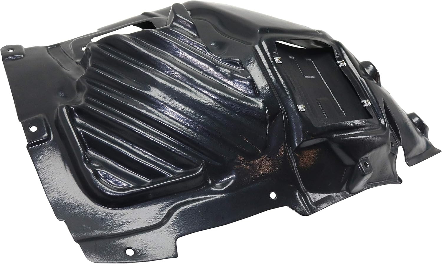 Front Fender Liner Middle Section Left Driver Side Direct Replacement Compatible With 2014-2019 BMW 3-Series GT BM1248154 51717288909