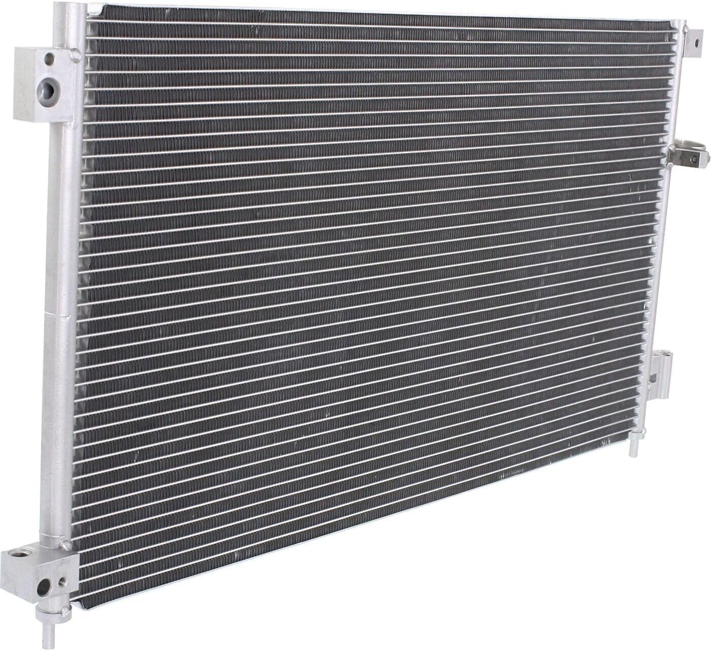 Front A/C Condenser Aluminum Core Direct Replacement Compatible With 2003-2007 Honda Accord HO3030131 80110SDAA02