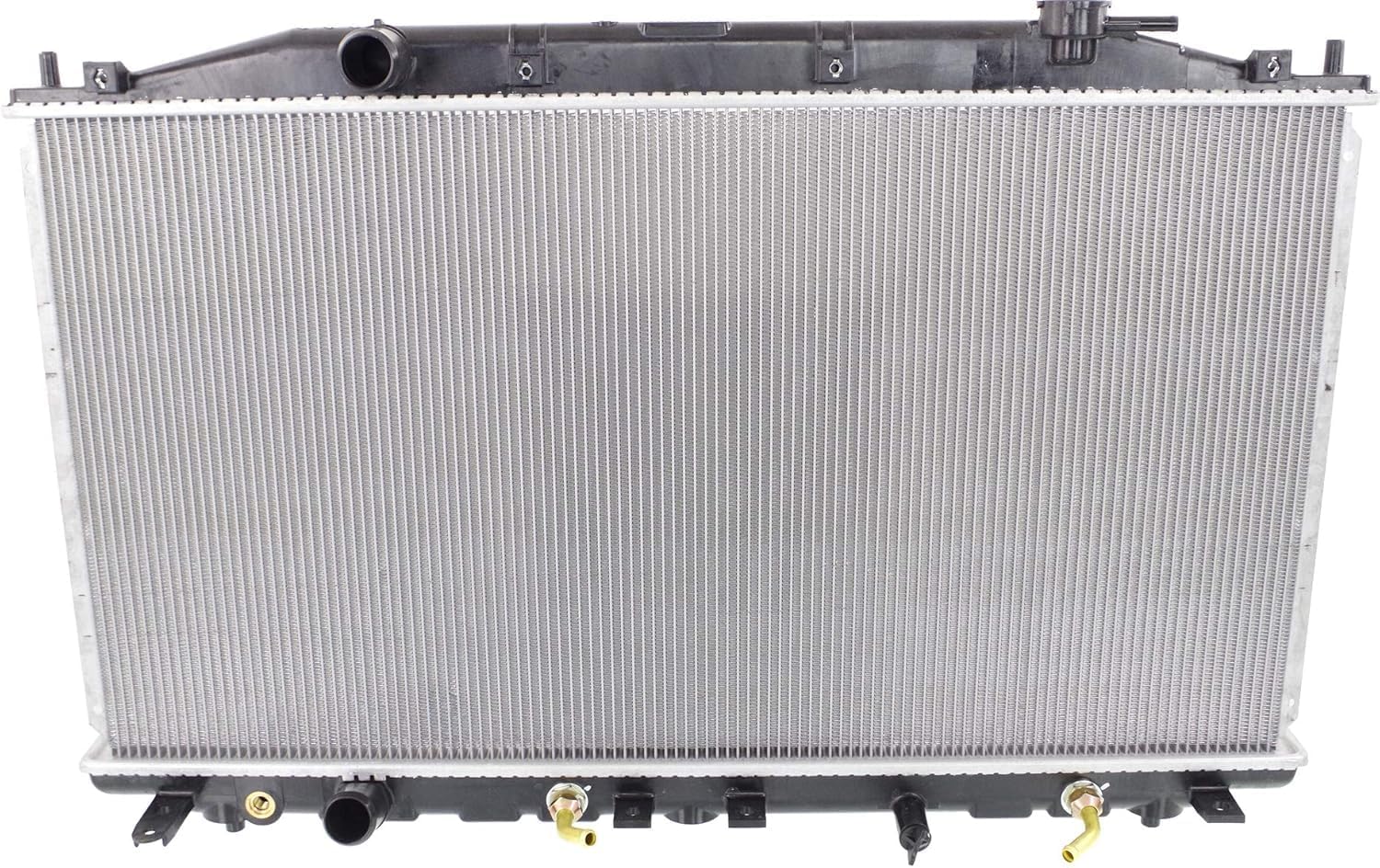 Front Radiator Aluminum Core Direct Replacement Compatible With 2008-2012 Honda Accord HO3010217 19010R40A52