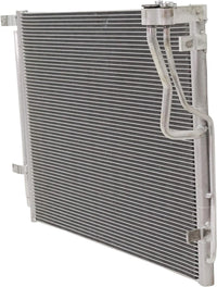 Front A/C Condenser Aluminum Core Direct Replacement Compatible With 2011-2014 Hyundai Sonata / 2011-2015 Kia Optima KI3030128 976063Q000