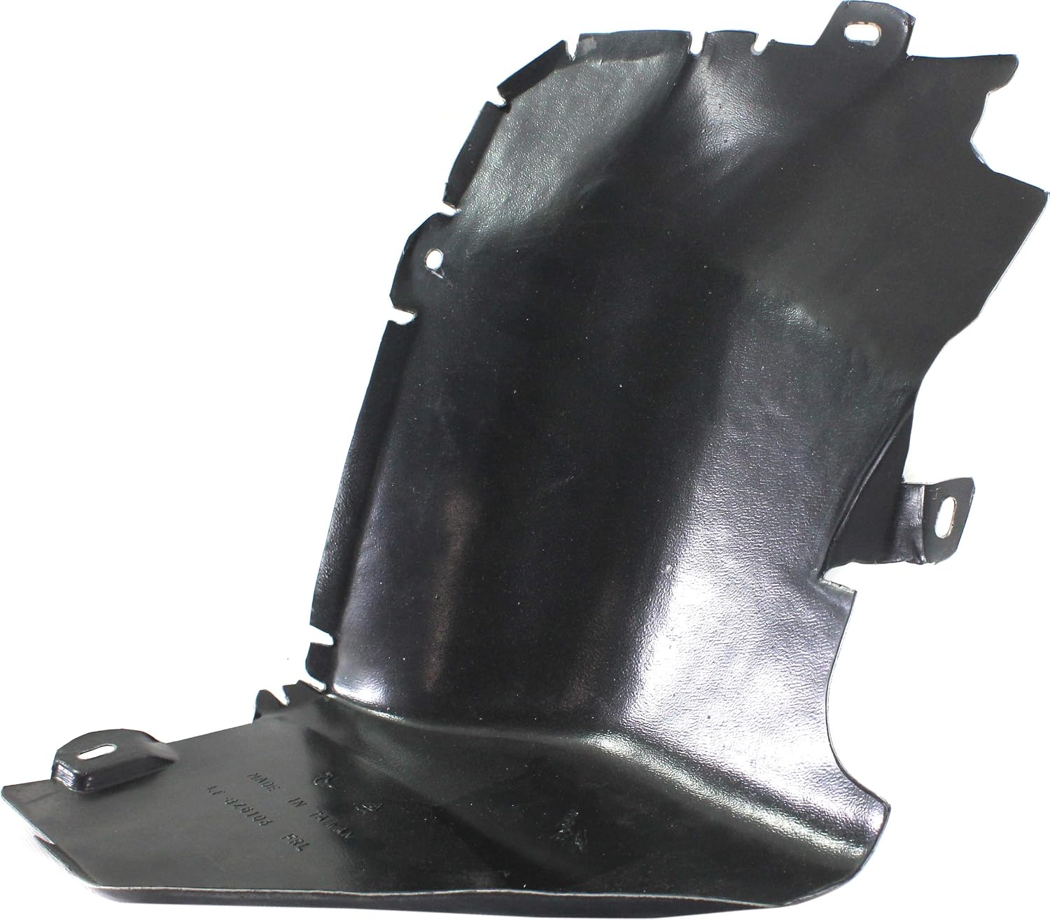 Front Section Fender Liner Right Passenger Side Direct Replacement Compatible With 1996-2002 Mercedes Benz SL-Class MB1251114 1298841235