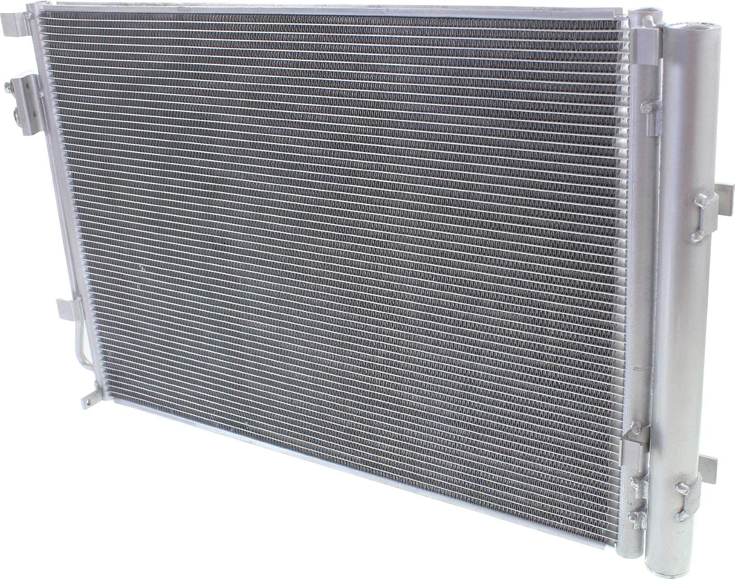 Front AC Condenser Aluminum Core Direct Replacement Compatible With 2012-2017 Hyundai Accent/Kia Rio/Veloster HY3030157 HY3030149 HY3030150 976061W000 976061W001 976061R0