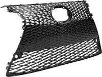 Front Bumper Cover + Upper & Lower Grille Primed + Head Lights + Fog Lamp Covers Left Driver And Right Passenger Side Direct Replacement Compatible With 2014-2016 Lexus IS250 / IS350