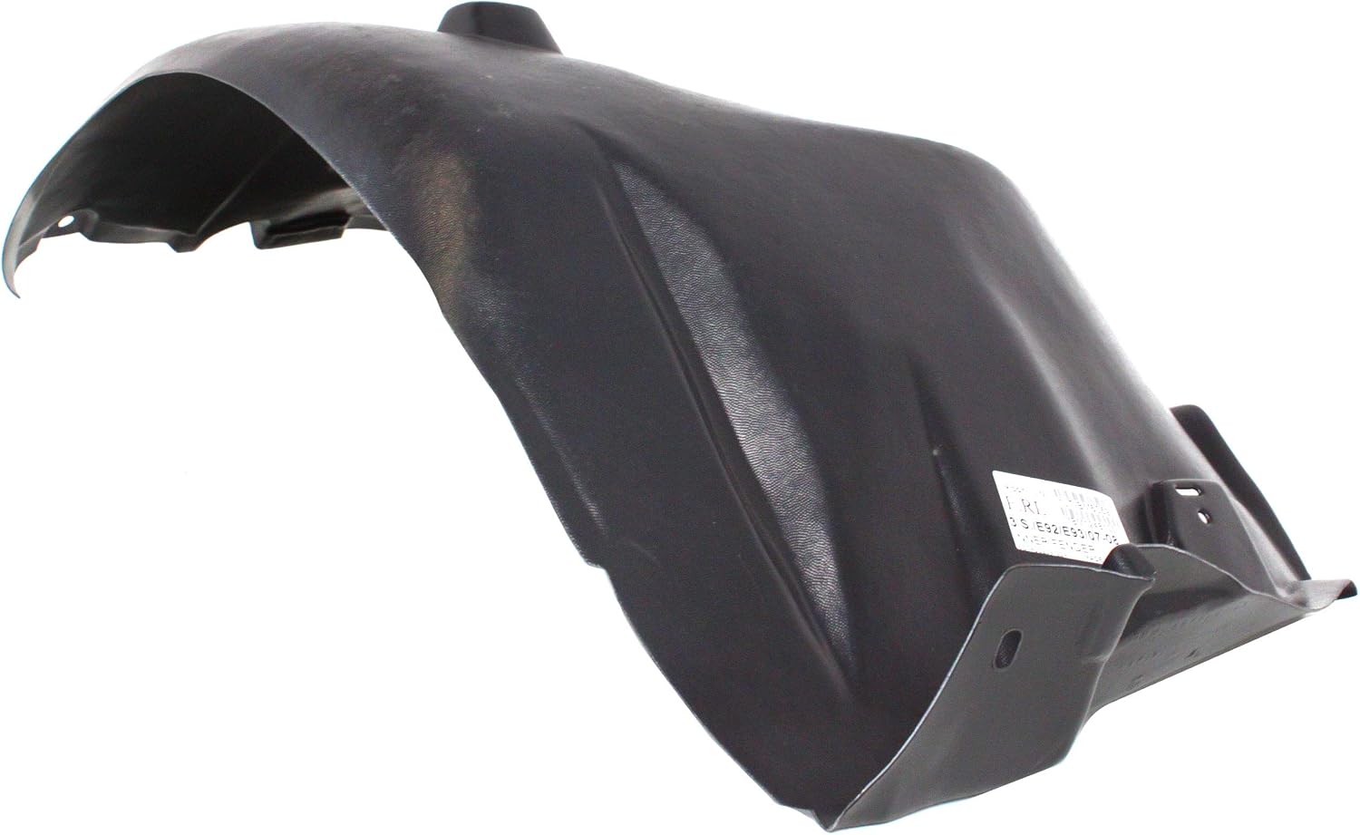 Front Section Fender Liner Right Passenger Side Direct Replacement Compatible With 2004-2007 BMW 6-Series BM1251123 51717009716
