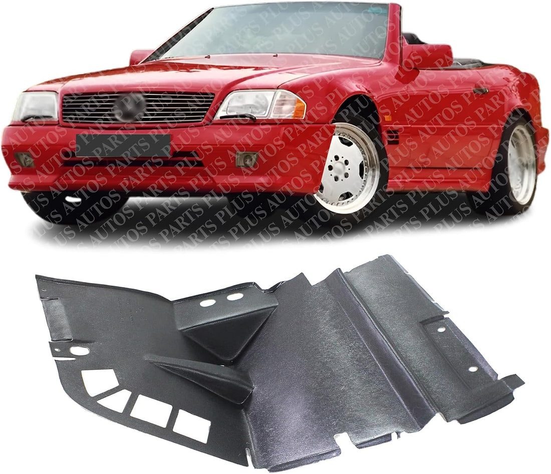 Front Section Fender Liner Left Driver Side Direct Replacement Compatible With 1996-2002 Mercedes Benz SL-Class MB1250114 1298841135