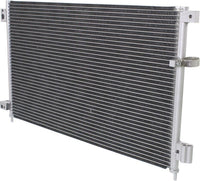 Front A/C Condenser Aluminum Core Direct Replacement Compatible With 2003-2007 Honda Accord HO3030131 80110SDAA02