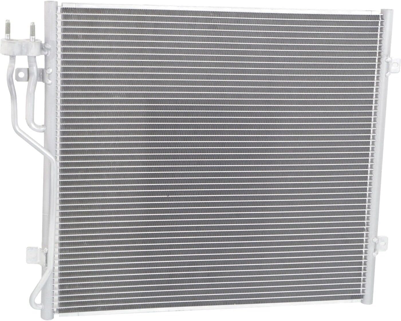 Front A/C Condenser Aluminum Core Direct Replacement Compatible With 2002-2007 Jeep Liberty CH3030154 CH3030219 55037512AB 55037465AC