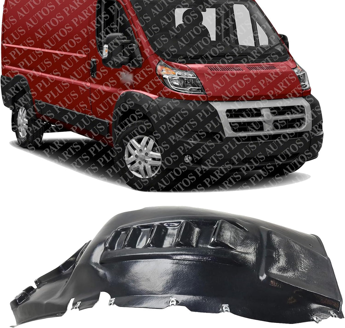Front Fender Liner Right Passenger Side Direct Replacement Compatible With 2014-2023 Ram ProMaster CH1249196 68193712AC-PFM