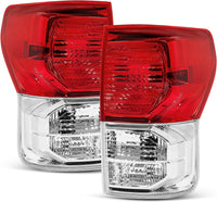 Set Of 2 Tail Light Assembly Left Driver & Right Passenger Side Direct Replacement Compatible With 2007-2009 Toyota Tundra TO2800165 TO2801165 815500C070 815600C070