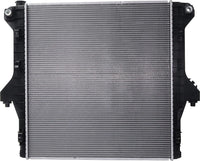 Front Radiator Aluminum Core Direct Replacement Compatible With 2003-2009 Dodge Ram 2500 3500 CH3010304 CH3010359 52028900AG 55056816AA