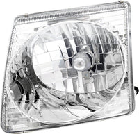 Set Of 2 Front Head Light Assembly Left Driver & Right Passenger Side Direct Replacement Compatible With 2001-2005 Ford Explorer Sport FO2502170 FO2503170 1L5Z13008BA 1L5Z13008AA