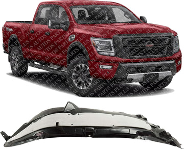 Front Fender Liner Left Driver Side Direct Replacement Compatible With 2002-2003 Nissan Maxima NI1250120 638415Y700
