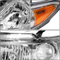 Front Head Light Assembly Chrome Interior Left Driver Side Direct Replacement Compatible With 2009-2010 Toyota Corolla TO2502182 8115002670