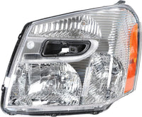 Front Head Light Assembly Left Driver Side Direct Replacement Compatible With 2005-2009 Chevrolet Equinox GM2502254 15888058