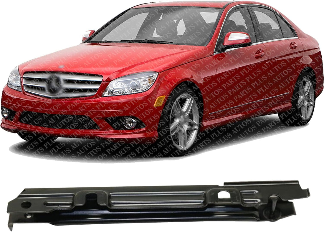 Front Bumper Bracket Steel Left Driver Side Direct Replacement Compatible with 2001-2007 Mercedes Benz C-Class / 2003-2009 CLK MB1042117 2038801114