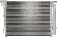 Front A/C Condenser Aluminum Core Direct Replacement Compatible With 2011-2014 Hyundai Sonata / 2011-2015 Kia Optima KI3030128 976063Q000