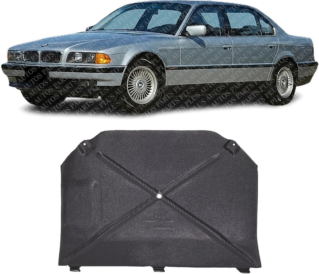 Front Center Engine Splash Shield Screening Cover Direct Replacement Compatible with 1995-2001 BMW 7-Series BM1228114 51718163833