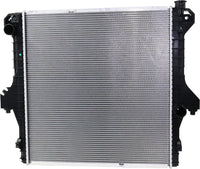 Front Radiator Aluminum Core Direct Replacement Compatible With 2003-2009 Dodge Ram 2500 3500 CH3010304 CH3010359 52028900AG 55056816AA