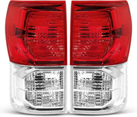 Set Of 2 Tail Light Assembly Left Driver & Right Passenger Side Direct Replacement Compatible With 2007-2009 Toyota Tundra TO2800165 TO2801165 815500C070 815600C070