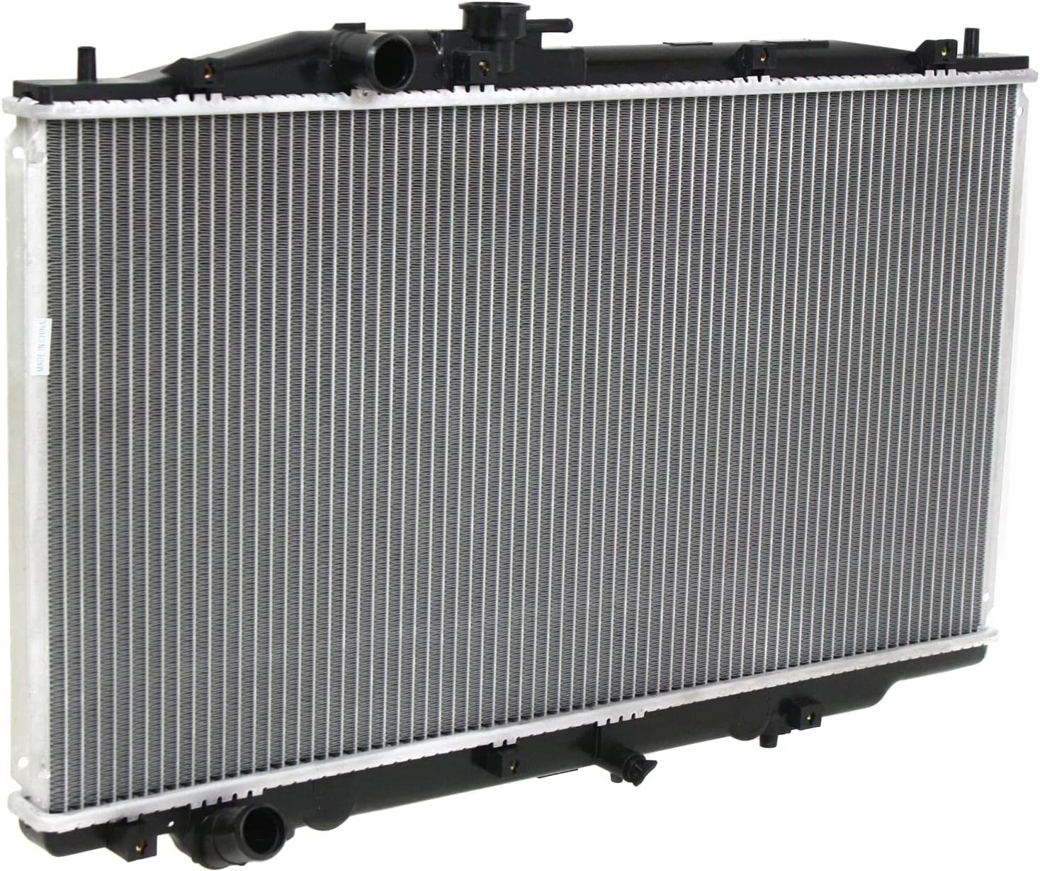 Front Radiator Aluminum Core Direct Replacement Compatible With 2003-2007 Honda Accord HO3010191 19010RCAA53