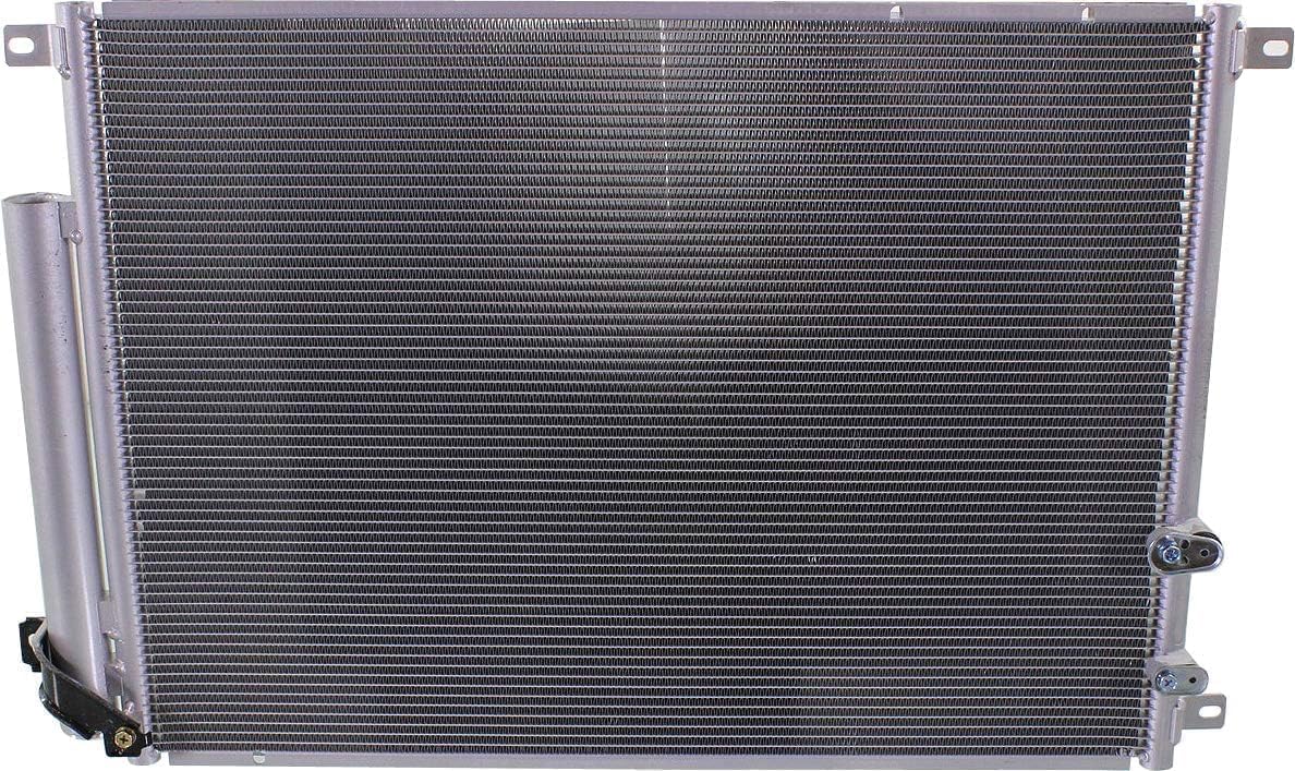 Front A/C Condenser Aluminum Core Direct Replacement Compatible With 2008-2015 Cadillac CTS GM3030279 GM3030279