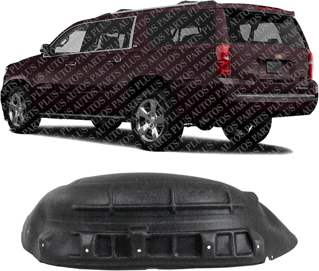 Rear Fender Liner Left Driver Side Direct Replacement Compatible With 2015-2020 Chevrolet Suburban/GMC Yukon XL GM1762107 23264146
