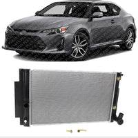 Front Radiator Aluminum Core Direct Replacement Compatible With 2011-2016 Scion tC SC3010107 1640036190