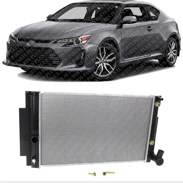 Front Radiator Aluminum Core Direct Replacement Compatible With 2011-2016 Scion tC SC3010107 1640036190