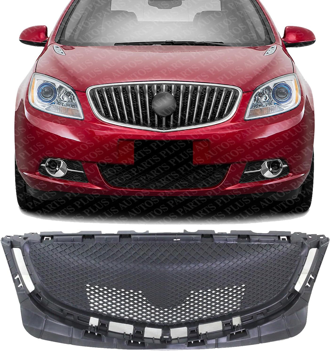 Front Grille Support Bracket Direct Replacement Compatible With 2012-2017 Buick Verano GM1207111 20984580