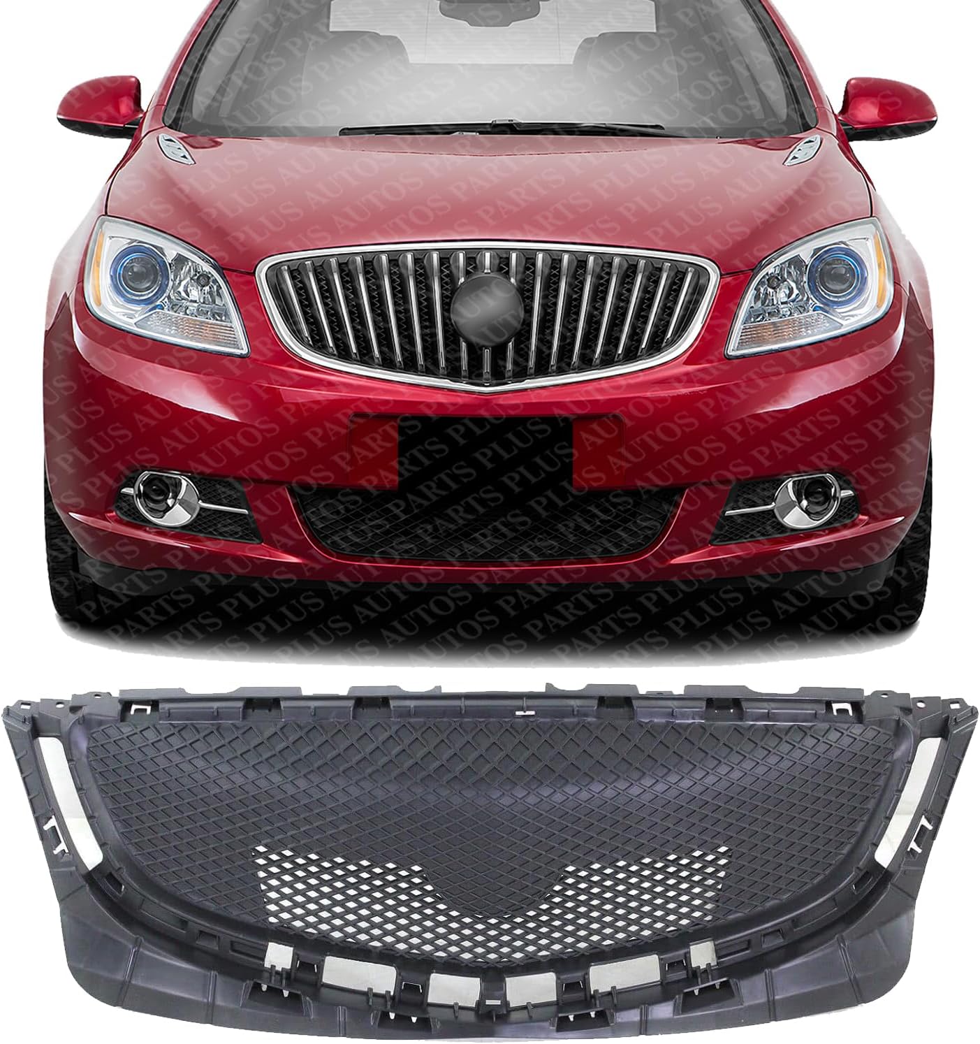 Front Grille Support Bracket Direct Replacement Compatible With 2012-2017 Buick Verano GM1207111 20984580