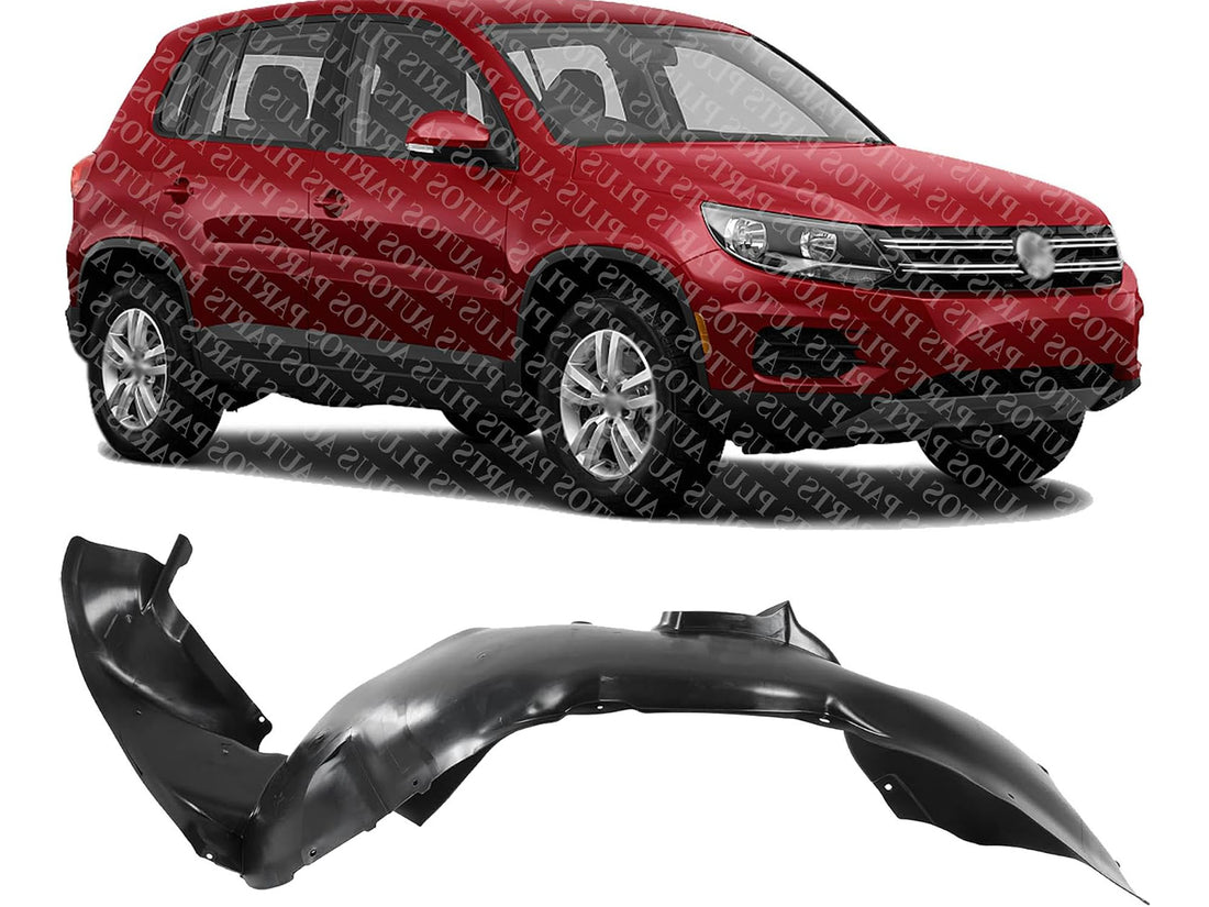 Front Fender Liner Right Passenger Side Direct Replacement Compatible with 2009-2017 Volkswagen Tiguan / 2017-2018 Limited VW1249158 5N0805912D-PFM