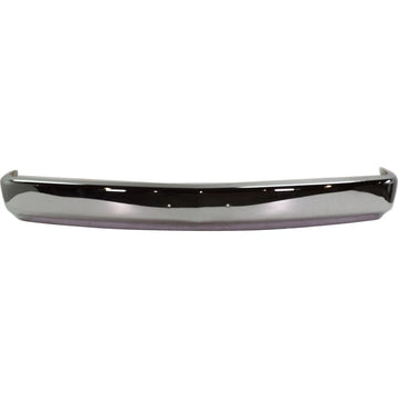 Front Bumper Face Bar Chrome Steel Direct Replacement Compatible With 1988-2002 Chevrolet/GMC C/K Series Full Size Pickup GM1002162 15680830-PFM