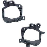 Set Of 2 Front Fog Light Bracket Plastic Left Driver & Right Passenger Side Direct Replacement Compatible With 2011-2015 Lexus IS250 / IS350 LX2603104 LX2602104 5212553030 5212653030