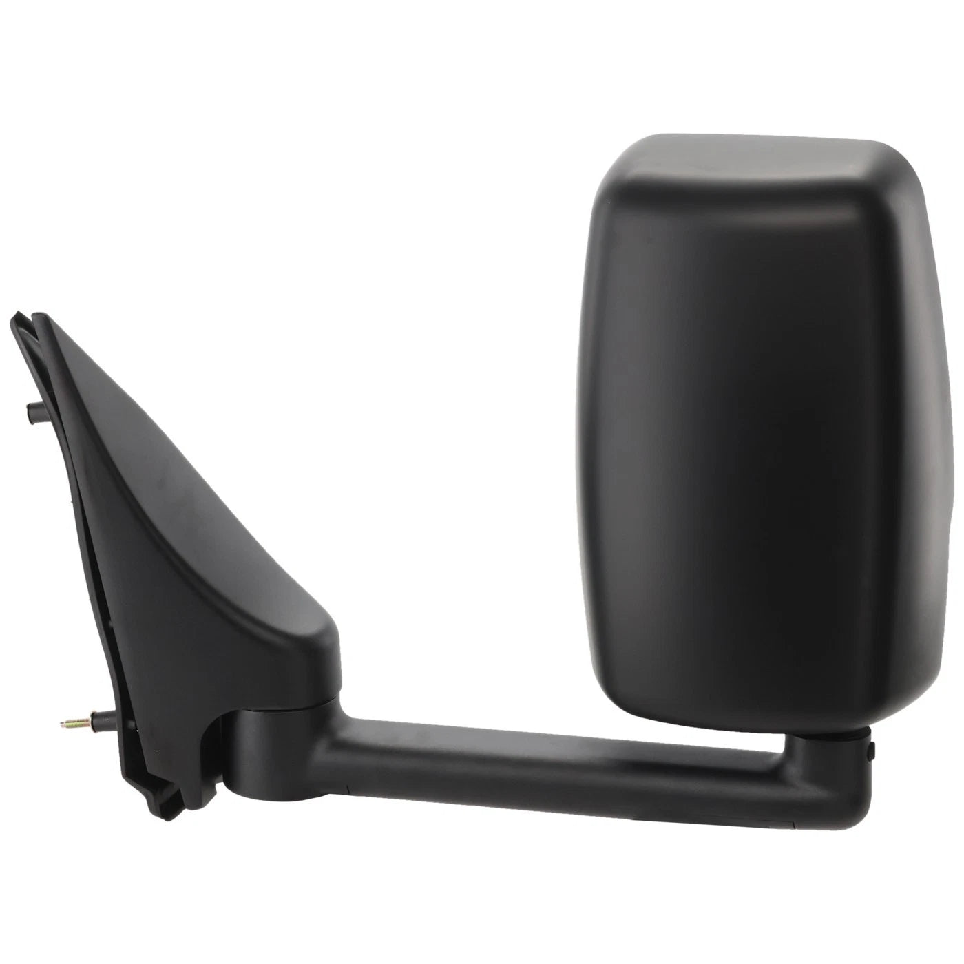 Front Towing Mirror Primed Manual Folding Without Signal Light Right Passenger Side Direct Replacement Compatible With 2002-2014 Ford E-Series 3C2Z17682FAA-PFM