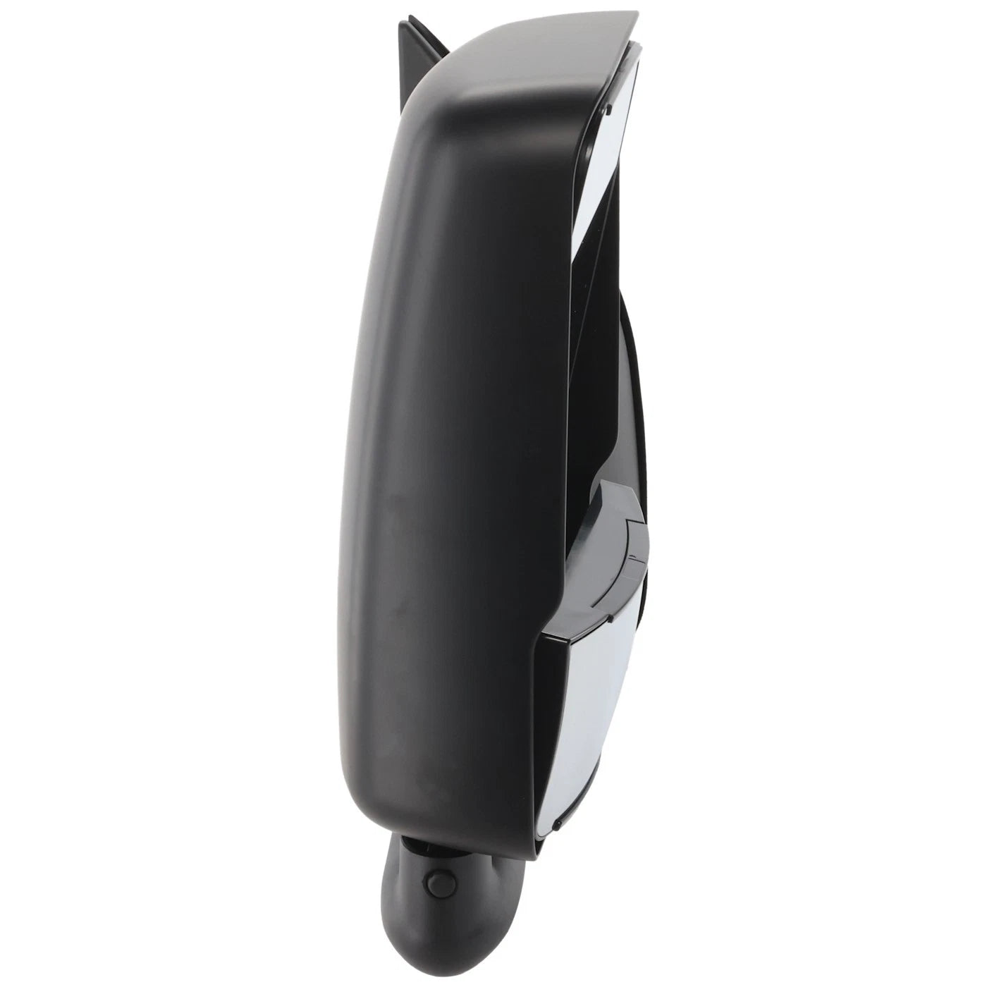 Front Towing Mirror Primed Manual Folding Without Signal Light Right Passenger Side Direct Replacement Compatible With 2002-2014 Ford E-Series 3C2Z17682FAA-PFM