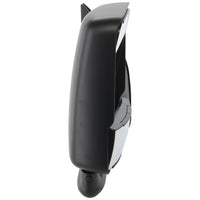 Front Towing Mirror Primed Manual Folding Without Signal Light Right Passenger Side Direct Replacement Compatible With 2002-2014 Ford E-Series 3C2Z17682FAA-PFM