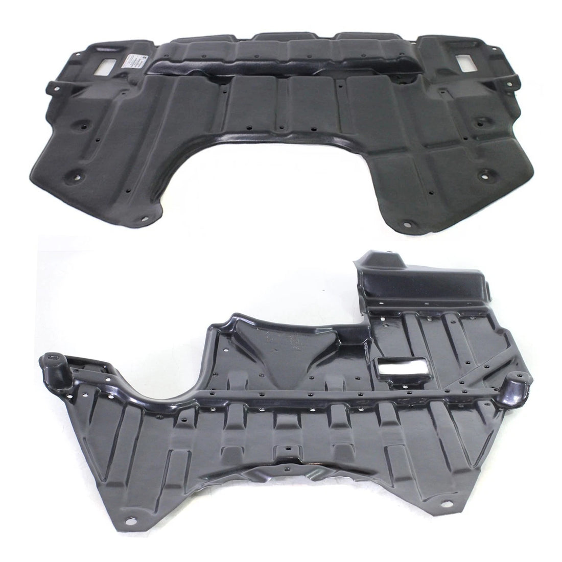 Front & Rear Engine Splash Shield Under Cover Plastic Direct Replacement Compatible with 2001-2005 Lexus IS300 LX1228108 LX1228101 5141053012 5142053012