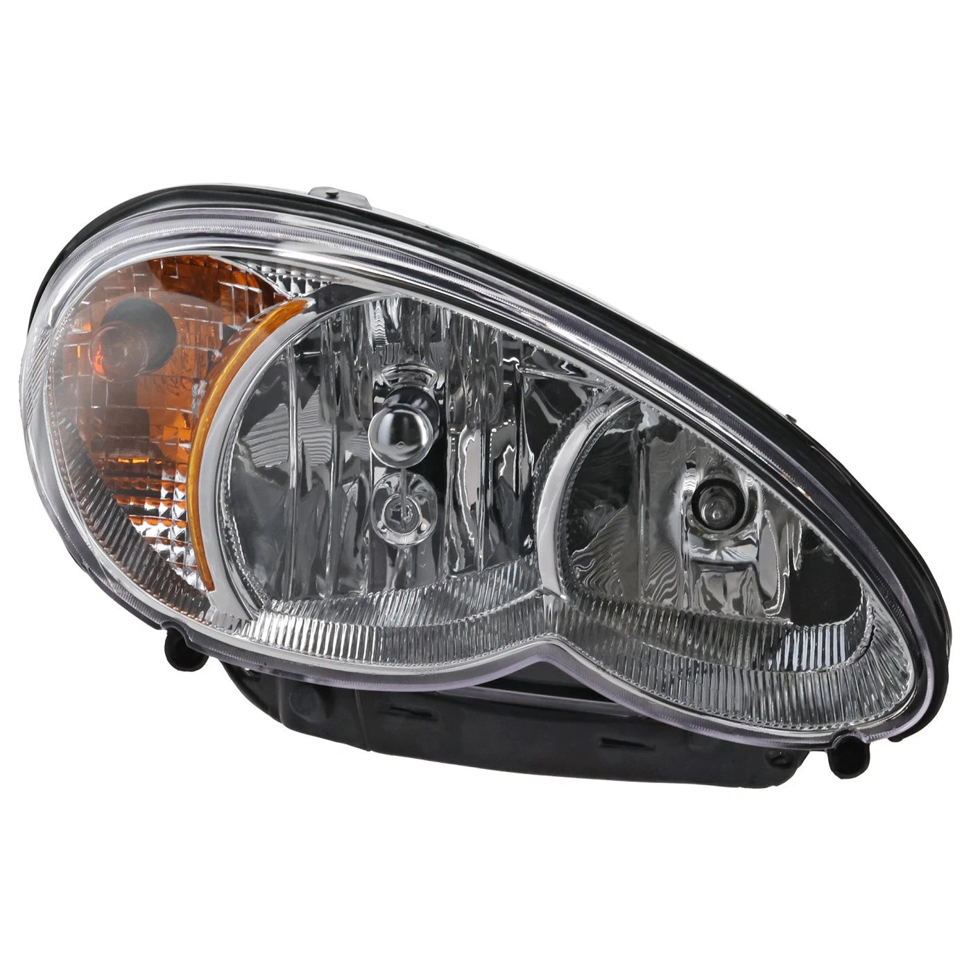 Set Of 2 Front Head Light Assembly Halogen Right Passenger & Left Driver Side Direct Replacement Compatible With 2006-2010 Chrysler PT Cruiser CH2502164 CH2503164 5116043AF 5116042AF