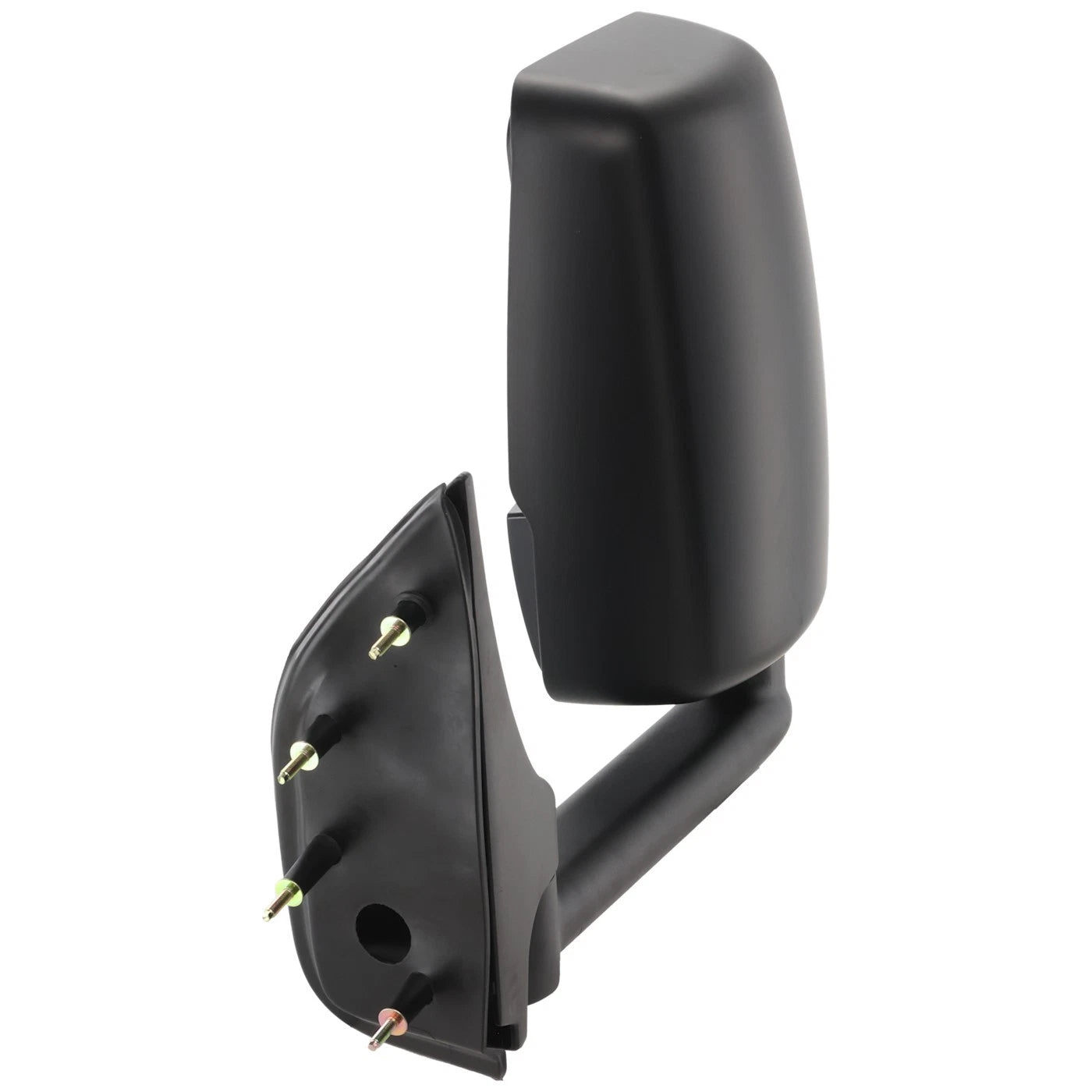 Front Towing Mirror Primed Manual Folding Without Signal Light Right Passenger Side Direct Replacement Compatible With 2002-2014 Ford E-Series 3C2Z17682FAA-PFM
