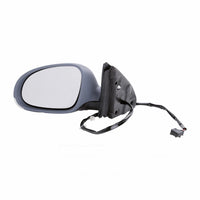 Front Power Mirror Manual Folding Heated Primed Plastic Left Driver Side Direct Replacement Compatible With 2005-2010 Volkswagen Jetta VW1320123 1K1857507BH9B9